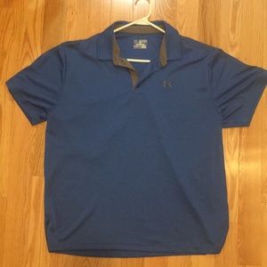 Royal Blue Under Armour Polo